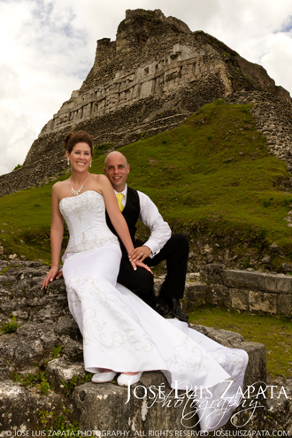 Maya, Mayan, Wedding, Weddings, Belize, Jose Luis Zapata Photography Belize Weddings Xunantunich Maya Ruin Wedding